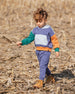 Fleece Sweatpants With Articulated Knees Blue - H20S20_480