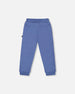 Fleece Sweatpants With Articulated Knees Blue - H20S20_480