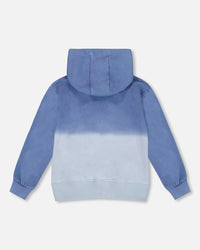 Full Zip Hooded Fleece Jacket Blue - H20S30_480