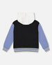 Full Zip Hooded Fleece Jacket Black - H20U30_999