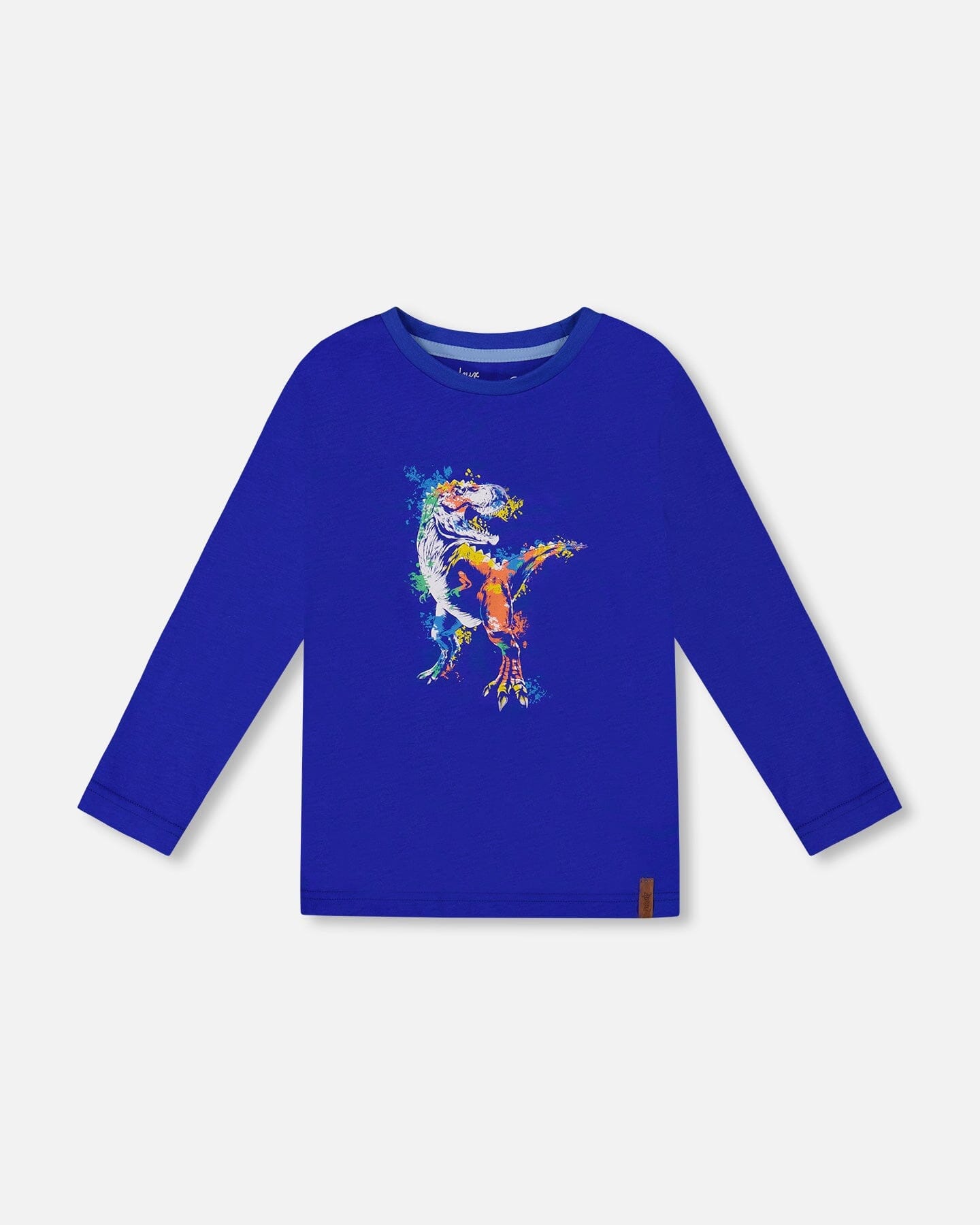 Long Sleeve Jersey Tee Blue - H20U69_470