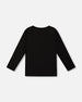 Long Sleeve Jersey Tee Shirt With Dinosaur - H20U73_998