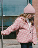 Reversible Mid-Season Sherpa Jacket Pink Heart - H20W65_599