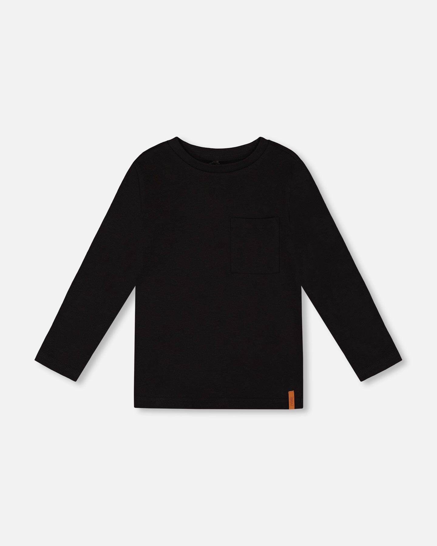 Organic Cotton Jersey Pocket T-Shirt Black - H20YB70_999