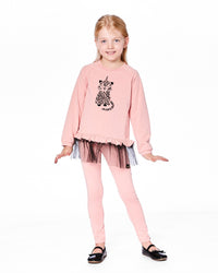 Ribbed Leggings Pink - H20YG60_622