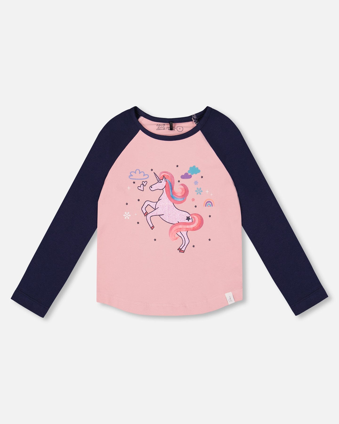 Jersey Raglan Sleeve Tee Dusty Pink - H20Z70_617