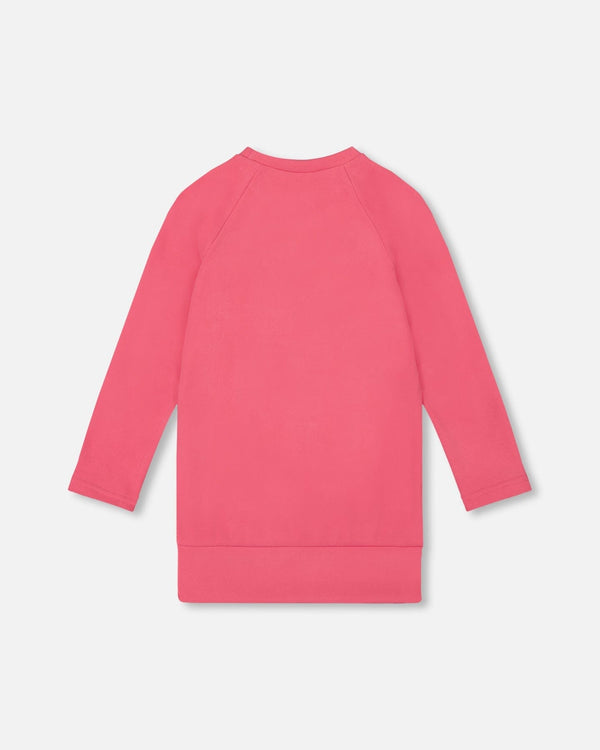 Tunic Tee With Embroidery Candy Pink - H20Z76_639