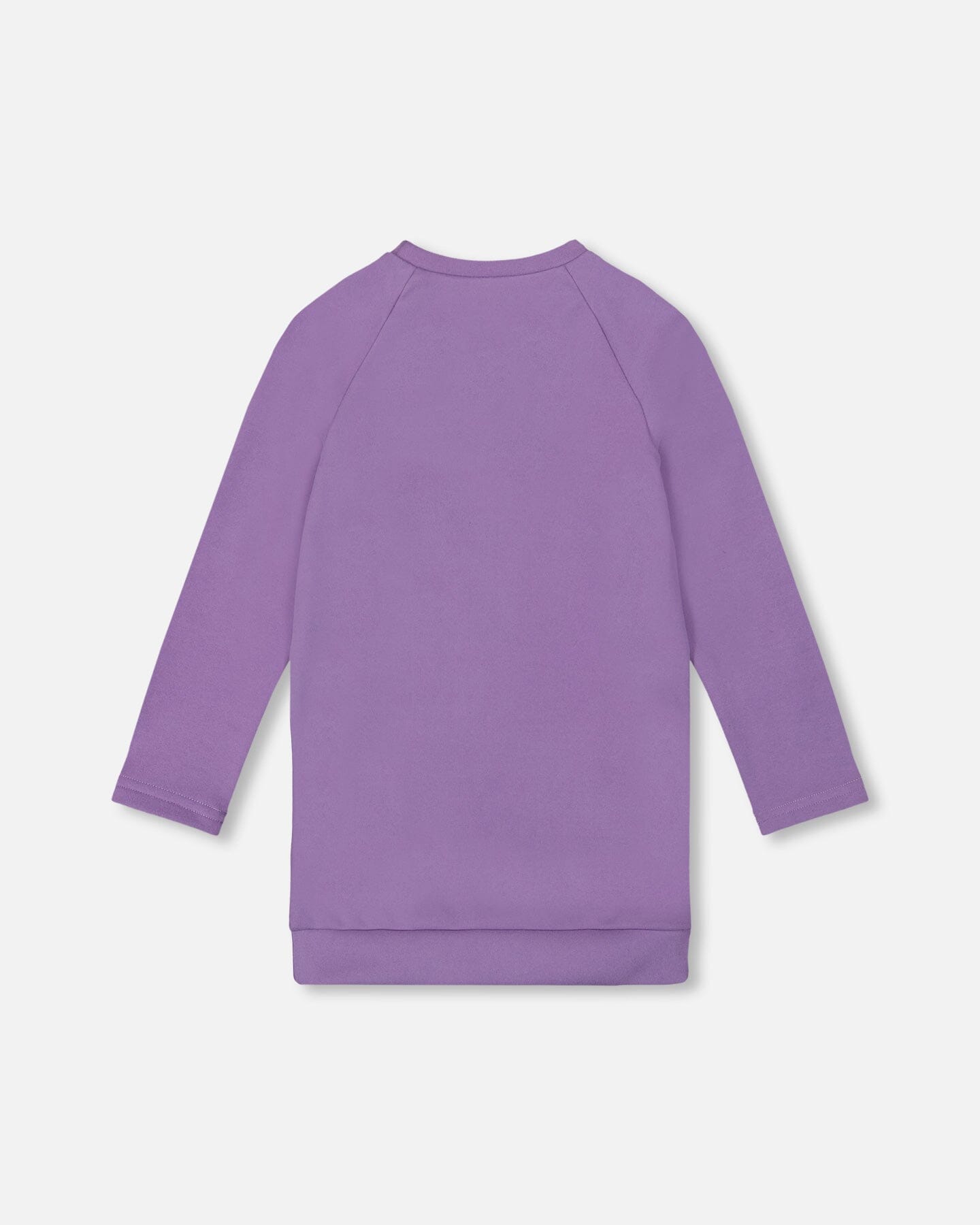 Tunic Tee With Graphic Print Purple Gray - H20Z78_592