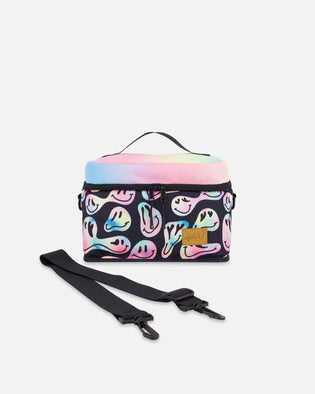 Lunch Box Smiley Face Girl - H20ZBL_018