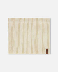 Mid-Season Knit Neck Warmer Light Beige - H20ZW02_138