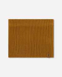 Mid-Season Knit Neck Warmer Brown Pecan - H20ZW02_948