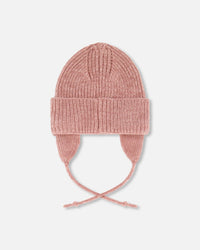 Baby Mid-Season Knit Hat Dusty Pink - H20ZW08_643
