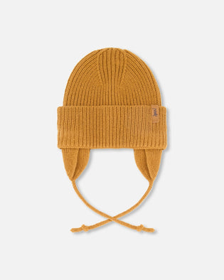 Baby Mid-Season Knit Hat Brown Pecan - H20ZW08_948