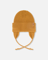 Baby Mid-Season Knit Hat Brown Pecan