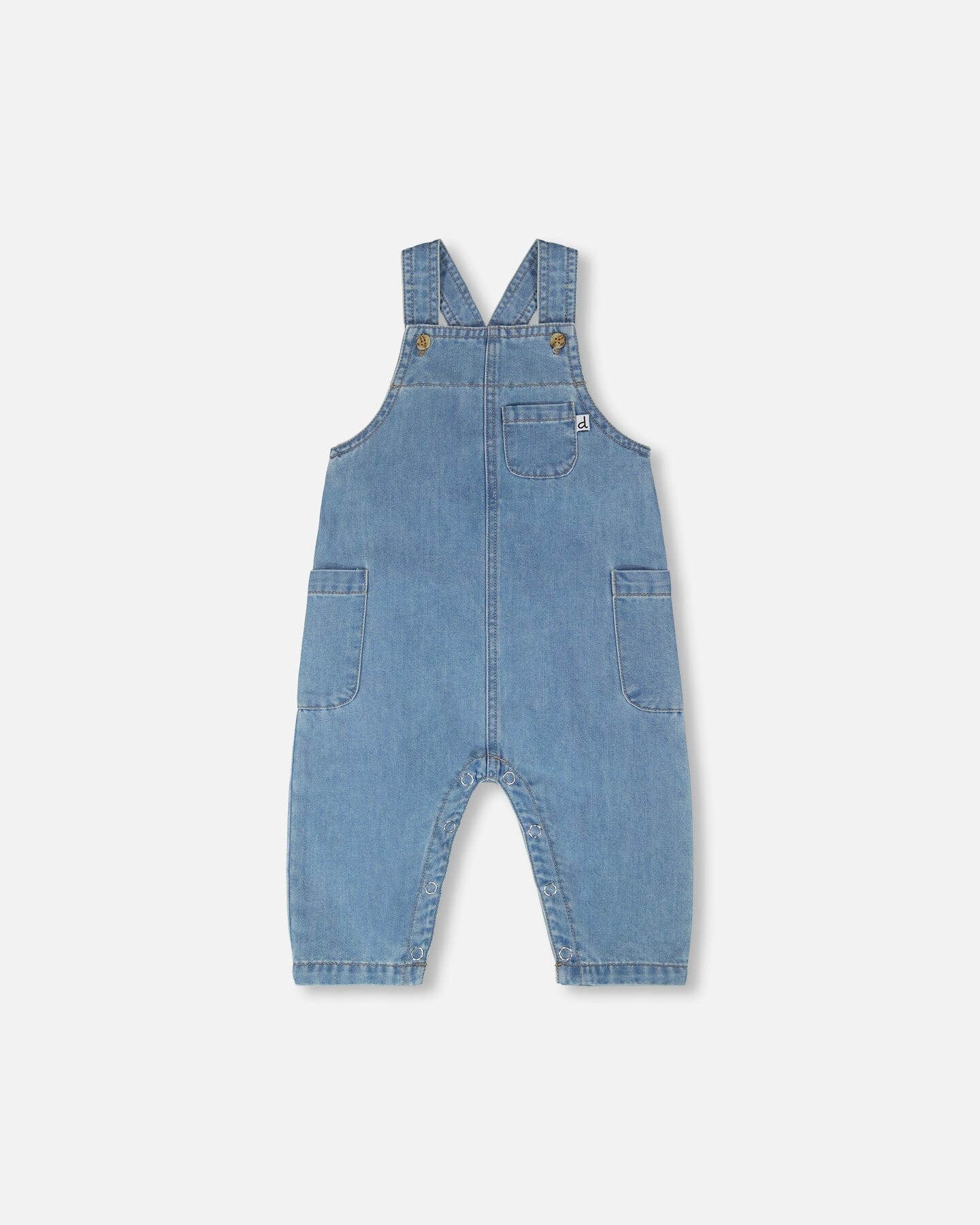 Light Blue Chambray Overall - H30D43_01250