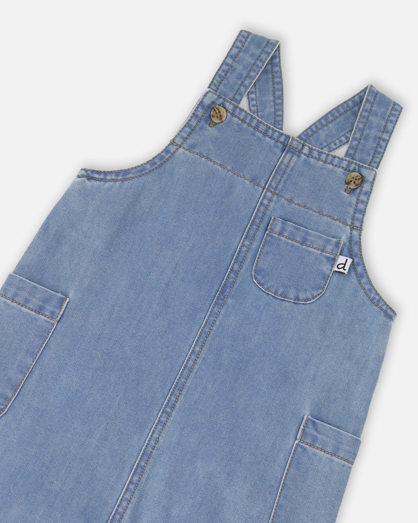 Light Blue Chambray Overall - H30D43_01250