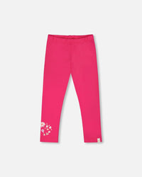 Organic Cotton Jersey Legging Pink - H30F61_06870
