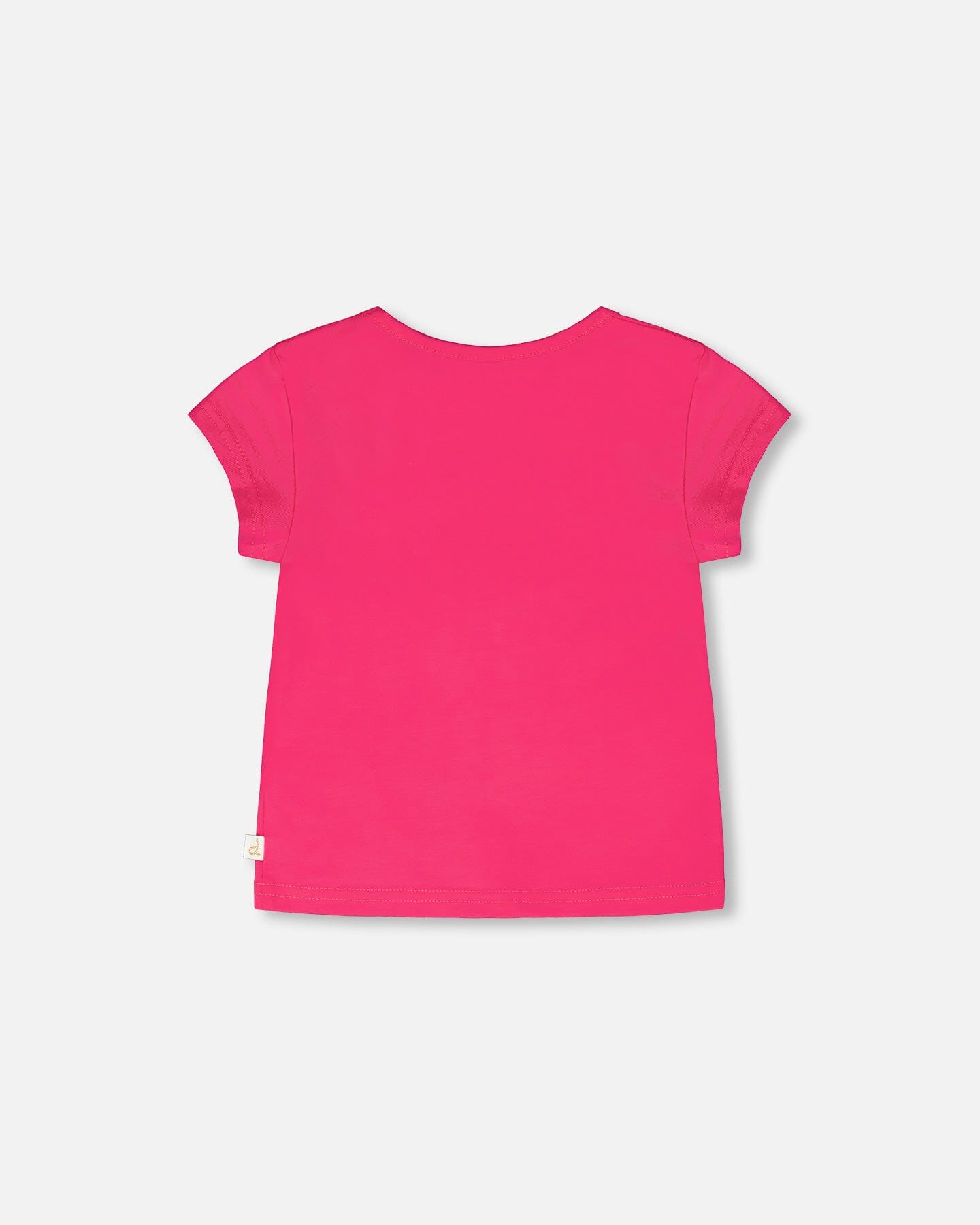 Organic Cotton Jersey T-Shirt Pink - H30F70_06870