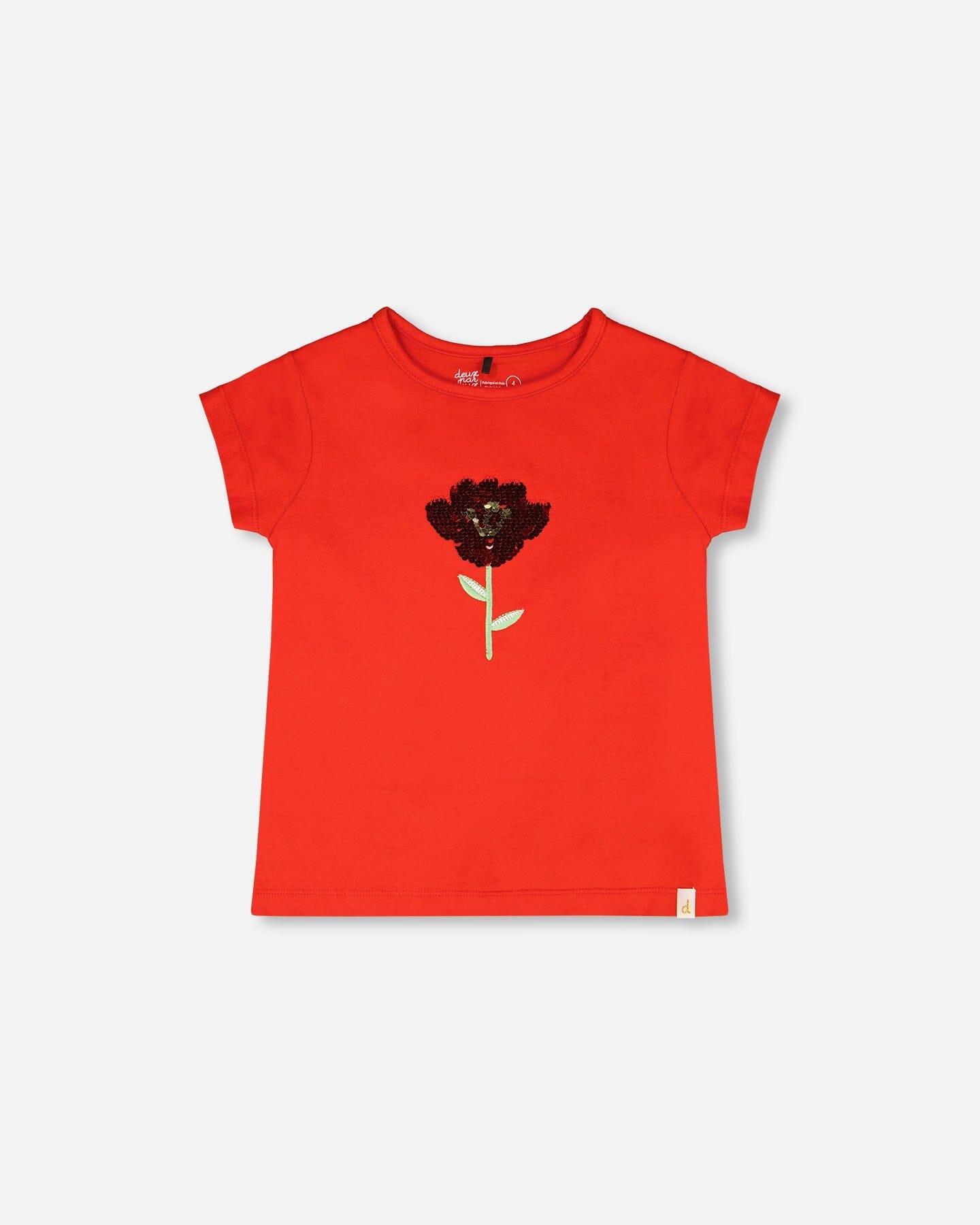 Organic Cotton Jersey T-Shirt Red - H30H70_07620