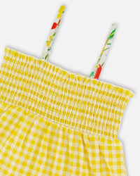 Sundress Yellow Gingham - H30H86_3H124