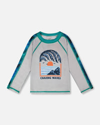 Long Sleeve Rashguard Pale Gray - H30OB50_01190