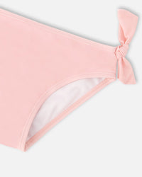 Two-Piece Swimsuit Pink Hibiscus Print - H30OG71_3H152