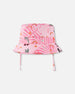 Beach Hat Pink Beach Print - H30OGC_3H148
