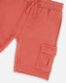 French Terry Shorts Brick - H30T27_06540