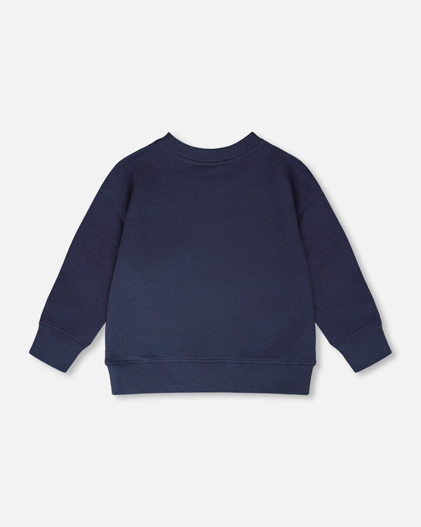 French Terry Sweatshirt Blue - H30T30_04840