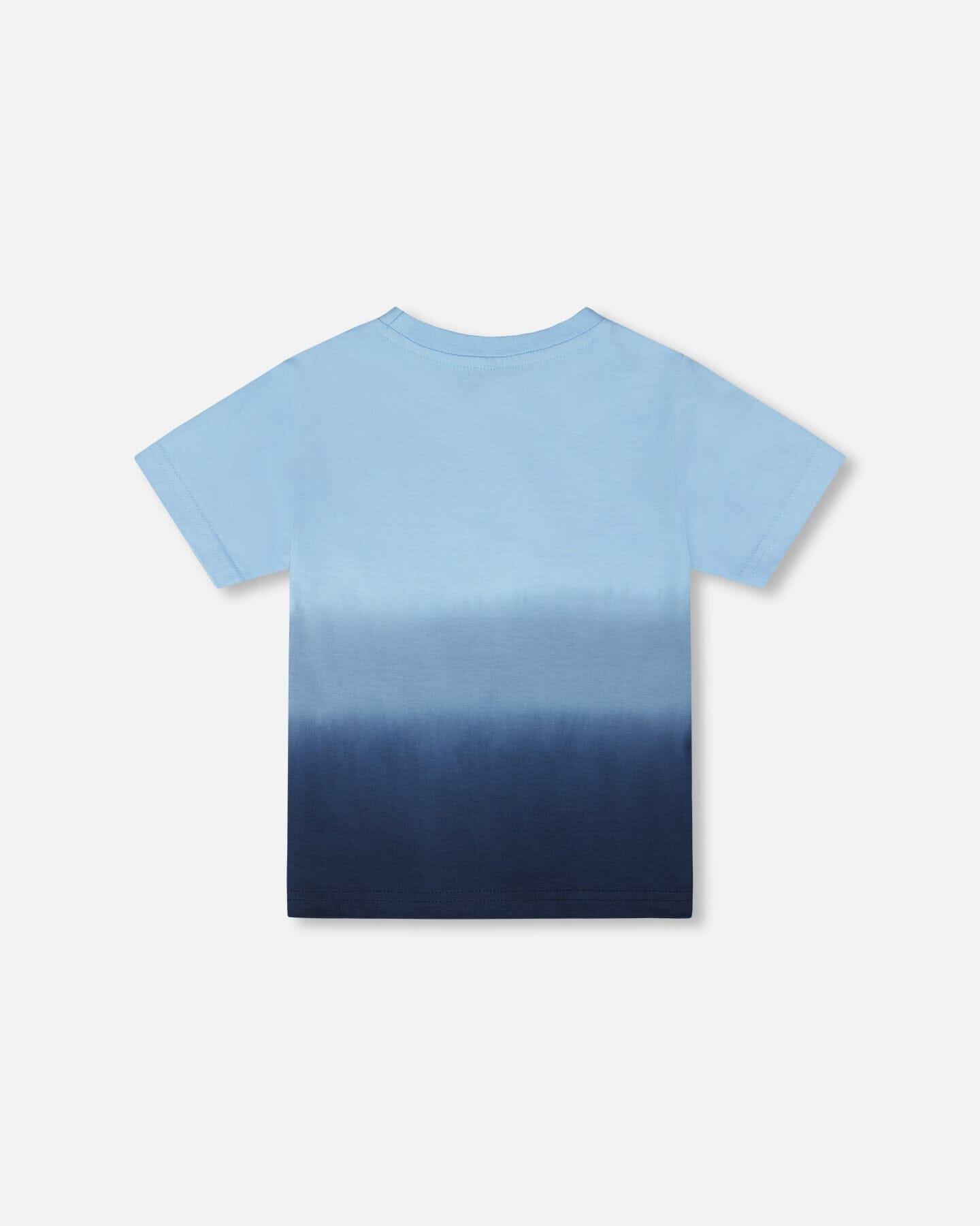 Organic Cotton Short Sleeve T-Shirt Blue Gradient - H30T70_3H187