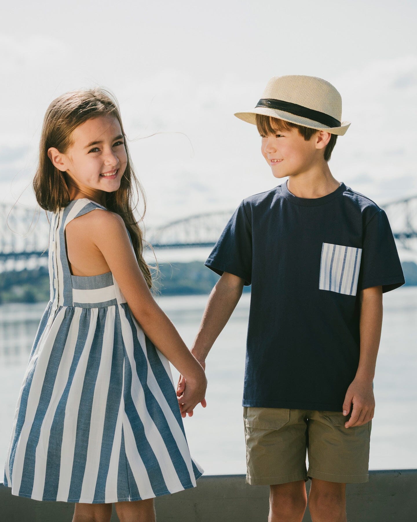 Jersey T-Shirt With Chest Pocket Dark Blue - H30U69_04810