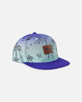 Cap Blue Beach Print