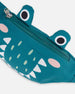 Crocodile Fanny Pack Turquoise - H30VF2_03890