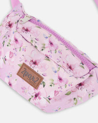 Fanny Pack Purple Flower Print - H30VF_3H143