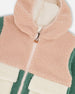 Sherpa Jacket Light Pink Colorblock - H30W60_06003