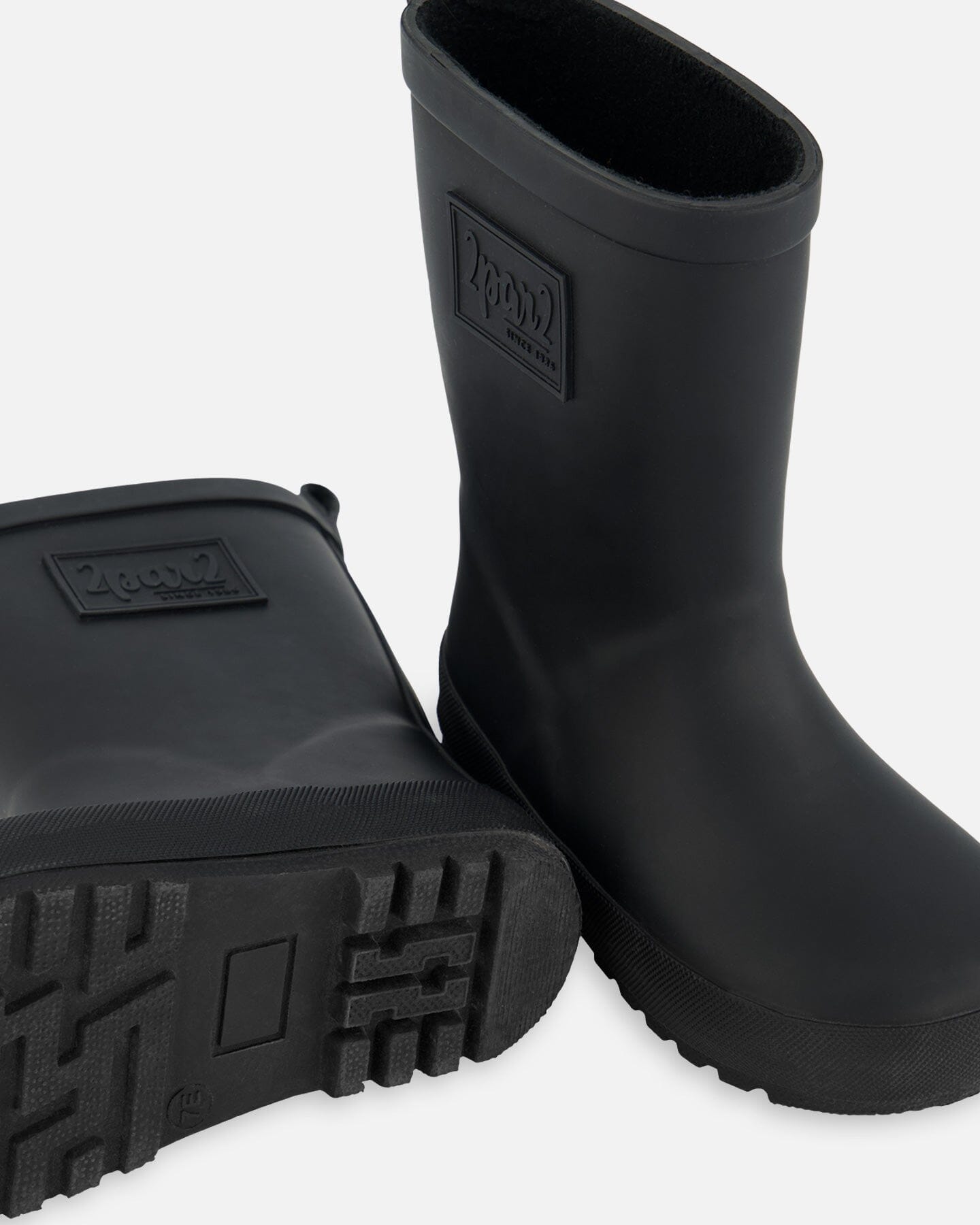 Rain Boots In Natural Rubber Black - H30WB10_09990