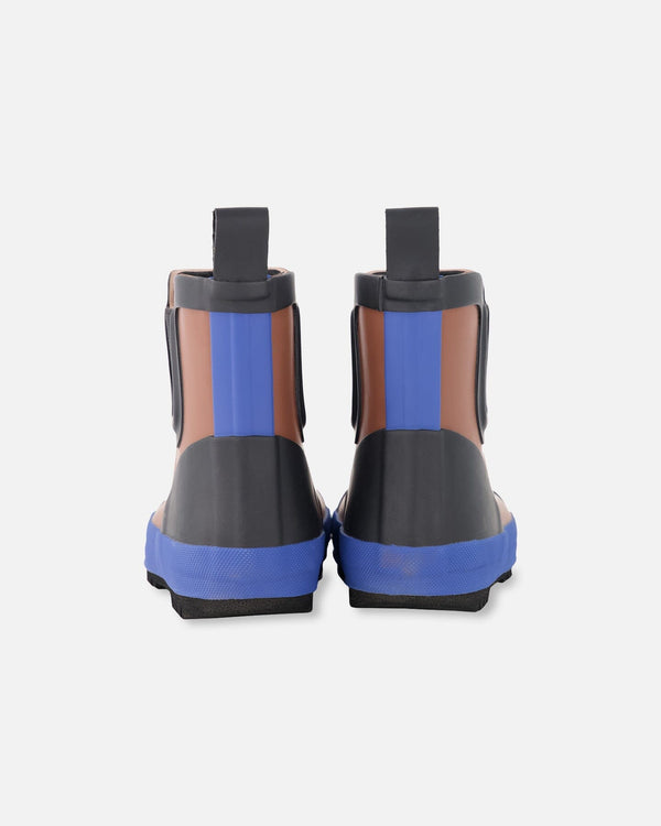 Short Rain Boots In Natural Rubber Brown - H30WB11_08480