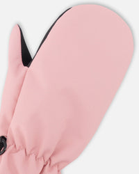 Mid-Season Mittens In Recycled Polyester Light Pink - H30WM201_06003