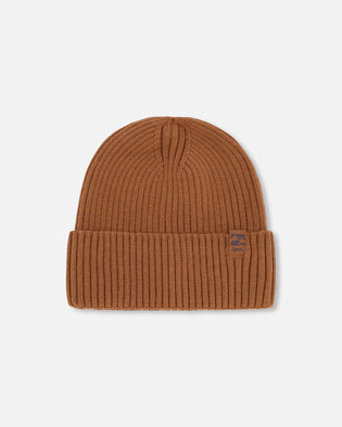 Knit Hat Brown - H30WT24_01730