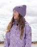 Knit Hat Lavender - H30WT24_05002