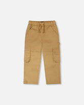 Stretch Twill Carpenter Pants Beige