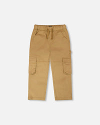 Stretch Twill Carpenter Pants Beige - H30YB21_01720