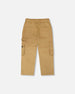 Stretch Twill Carpenter Pants Beige - H30YB21_01720