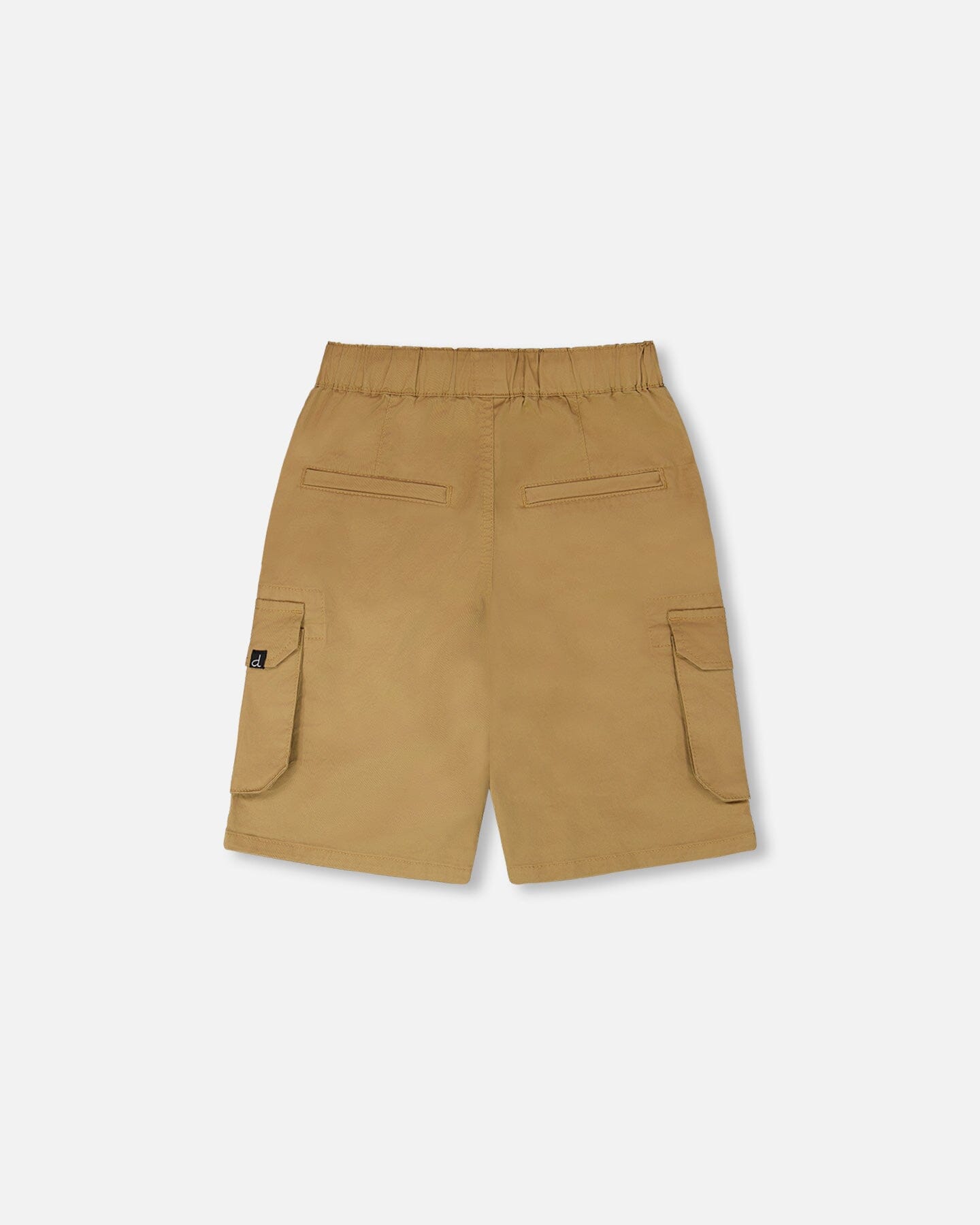 Stretch Twill Bermuda With Cargo Pockets Beige - H30YB27_01720