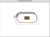 Double Pencil Case Smiley Face Boy School Supplies Deux par Deux 