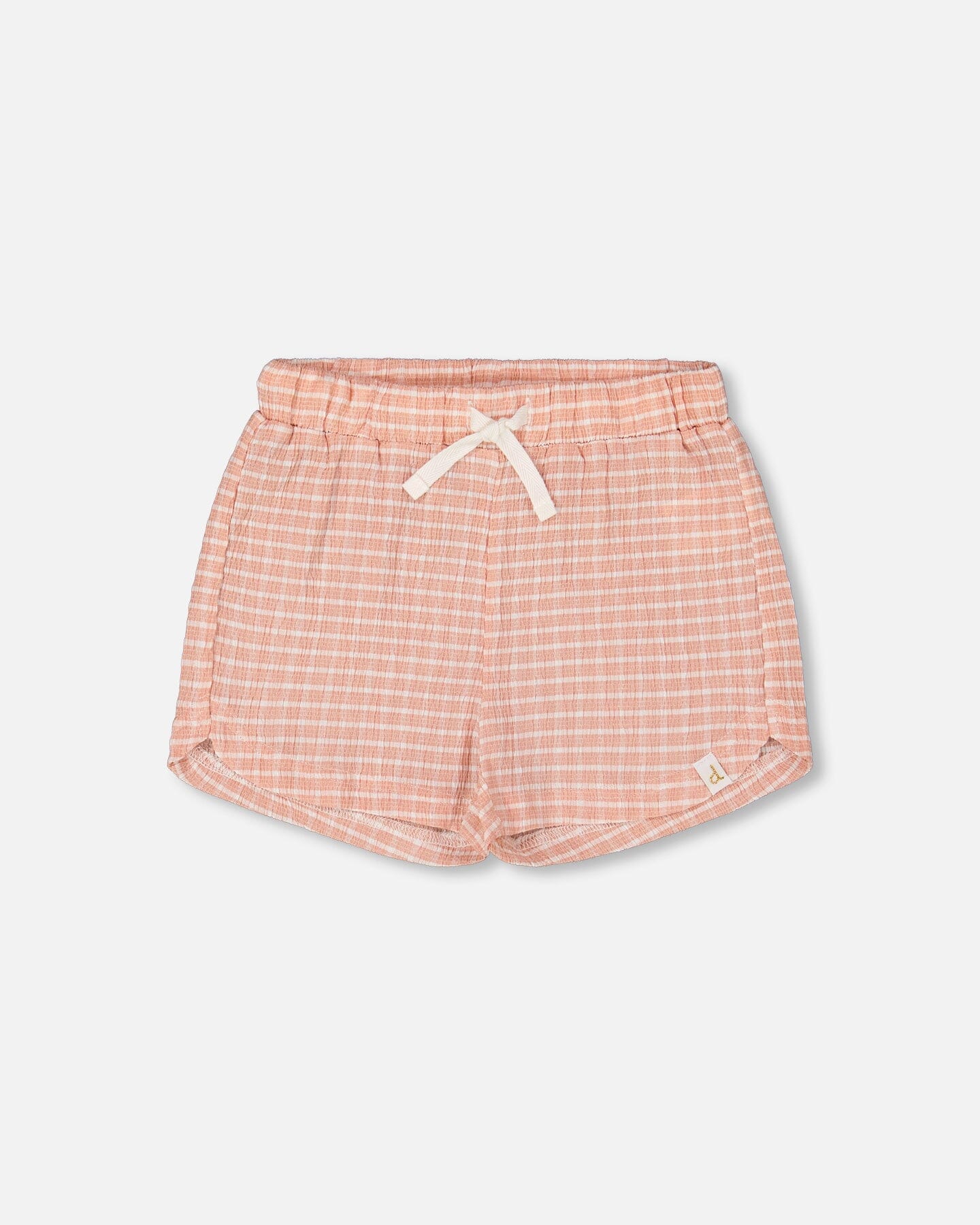 Crinkle Short Light Old Pink Pants & Shorts Deux par Deux 