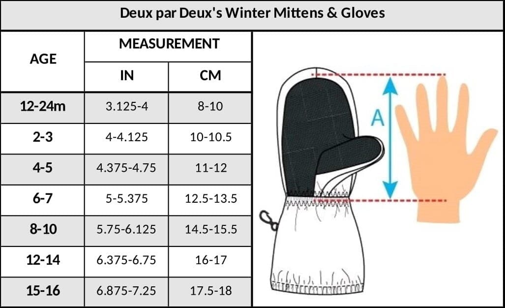 Winter Mittens Teknik Fuchsia Winter Accessories Deux par Deux 