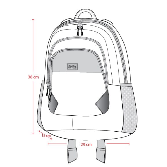 Little Kids Backpack Navy Animal Print - H20ZSD2_030
